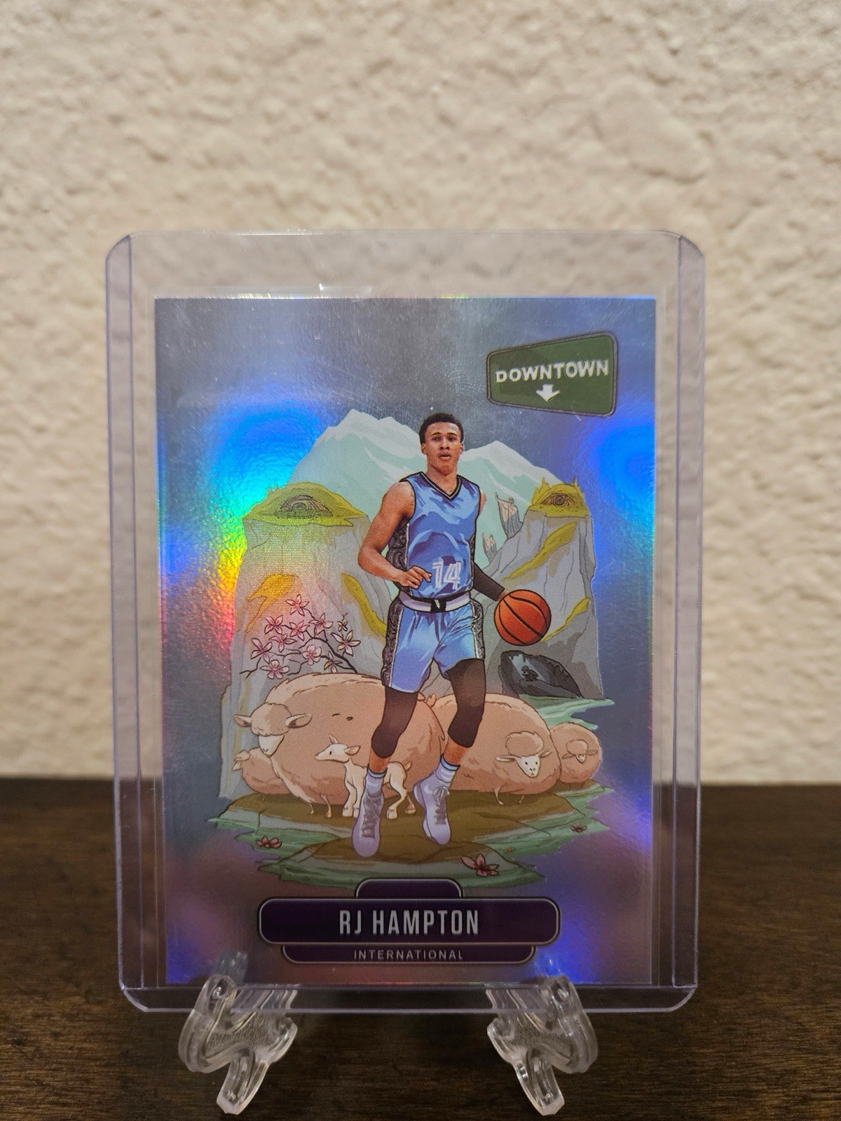 2020-21 Panini Prizm Draft Picks Downtown R.J. Hampton #D-12 (RC)