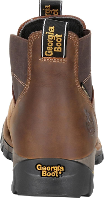 Georgia Boot Eagle One Waterproof Chelsea Slip On Work Boot Men’s 14W-GB00315 Georgia Boot Men main image 4