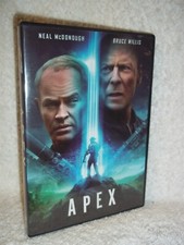 Apex DVD, 2022 Neal McDonough Bruce Willis sci-fi action thriller FP