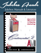 NUOVO! AMI Continental 2 Manuale Completo Manuale di Servizio, Catalogo Ricambi, Bollettini 