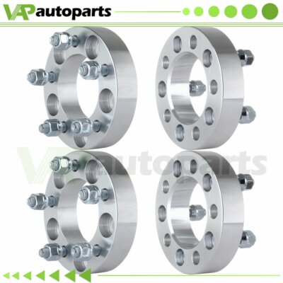 4Pc 1.25'' Wheel Spacers 5x4.5 5x114.3 For Toyota Tacoma Pickup Honda CR-V 12x1.5