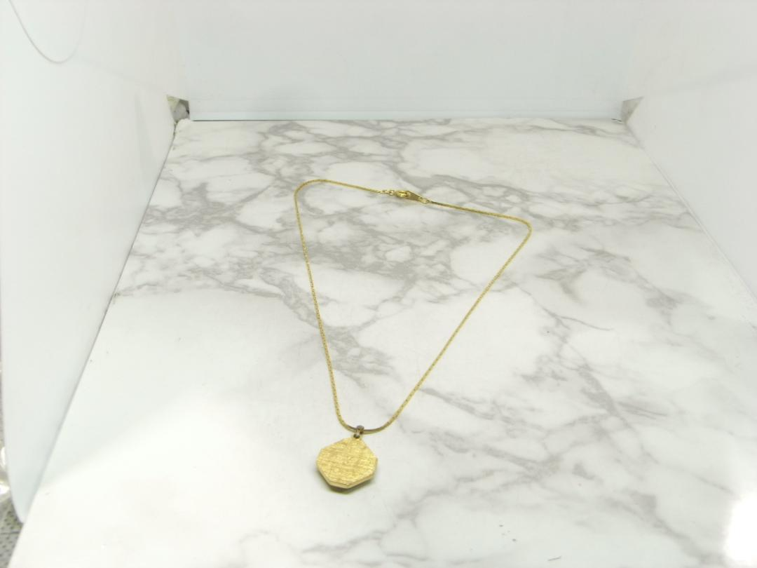 Collana Yves Saint Laurent YSL oro top rara incisione accessori donna usata