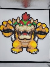Bowser nintendo Perler Pixel Art