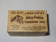 Herter’s Predator Call # 94356 Box + reeds - Box Only