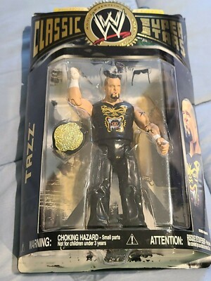 WWE JAKKS CLASSIC WRESTLING SUPERSTARS TAZZ  THE HITMAN  (NEW IN BOX )!!!!!!! 