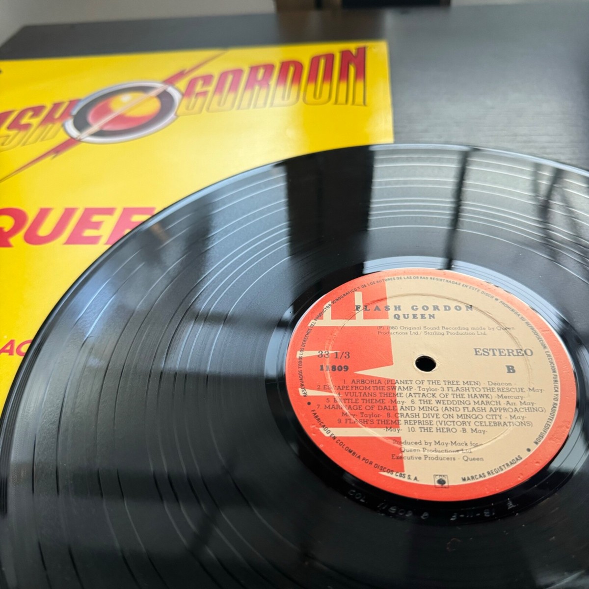 Queen ‎– Flash Gordon (Original Soundtrack Music) RARE COLOMBIA