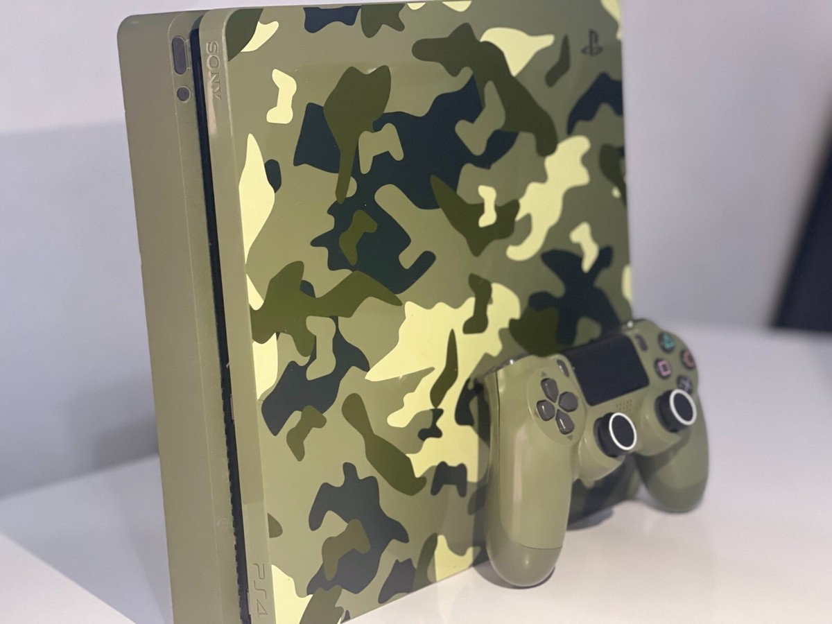 Console PS4 Édition Call Of Duty: WWII – 1To – Camouflage – Occasion