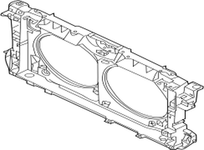 62500-9n00a-nissan-support-assy-radiator-core-625009n00a-new-genuine
