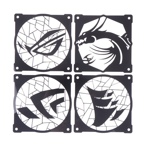 DIY 12cm*12cm Fan Cover Acrylic Cover use for 120mm fan Computer Case Cool-i- - Afbeelding 2 van 14