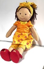 Haba Puppe Souri 38 cm Inderin,wie NEU