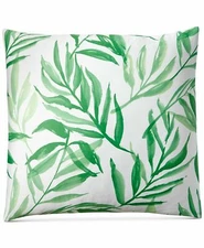 Charter Club Damask Designs Palm Pima 300 Thread Count Cotton Pillow Sham - EURO