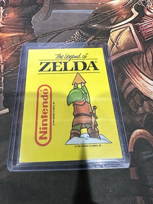 The Legend Of Zelda 1989 Topps Nintendo Game Packs Sticker Card #32