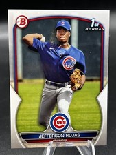 2023 Bowman Paper Base #BP-70 Jefferson Rojas - Chicago Cubs 1st Bowman