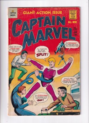 Captain Marvel (1966) #   2 (2.0-GD) (1536892) 2'' Spine split