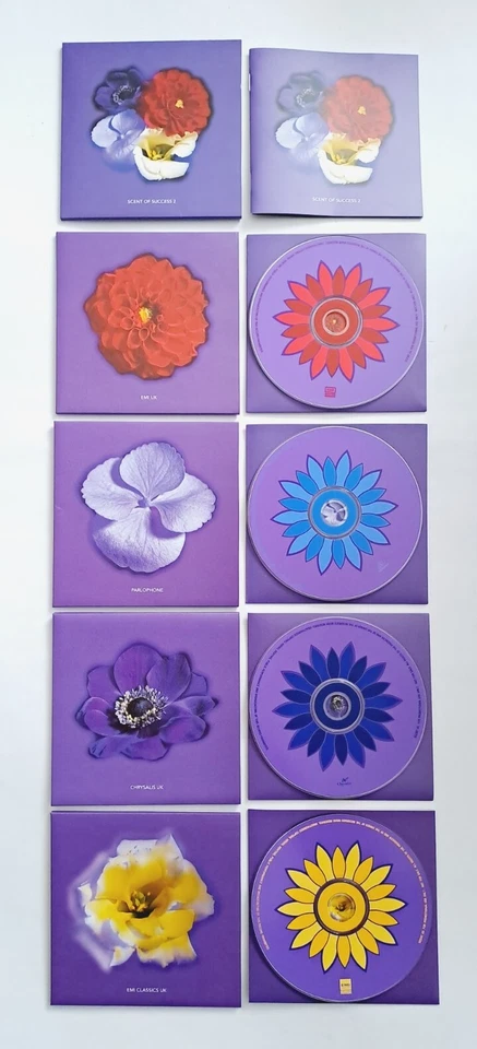 Scent of Success 2 Promo CD Box Set EMI Paul McCartney Blur Radiohead 1997 Rare - Image 4 of 4