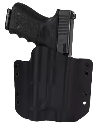 R&R HOLSTERS Walther - OWB Tactical Holster - Olight PL-3/3R/3S - Optic Ready - Matte Black