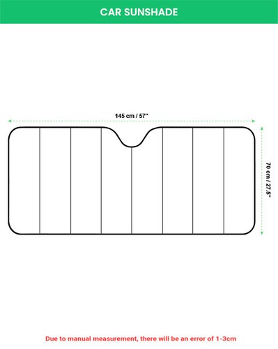 Car Windshield SunShade Funny Simpsons Sunshade