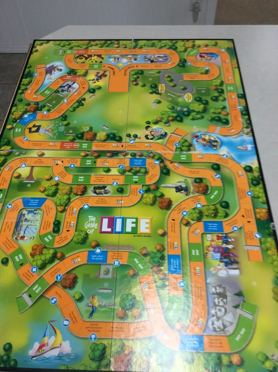 Game of Life Board Game Replacement Game Board Part Piece Only