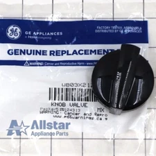 GE Range Surface Burner Valve Knob WB03X21227