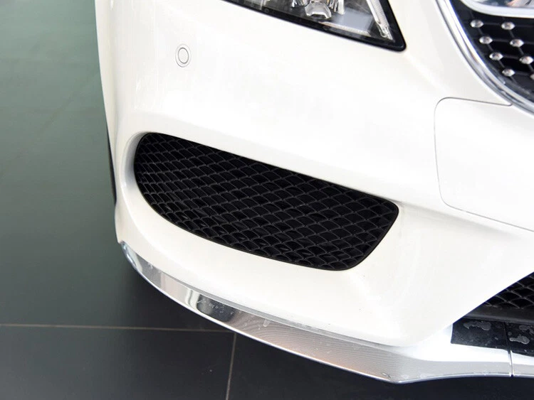 Moldura de labio de parachoques delantero cromada para Mercedes Benz CLS400/550 W218 2015-18 Foto 4 de 4