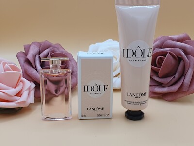 Lancome   Idole Le Creme Scented Hand Creme 30ml + Miniatur 5ml Le Parfum Set