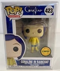 Funko Pop Animation Coraline in Raincoat 423 Limited CHASE Edition. W/Protector