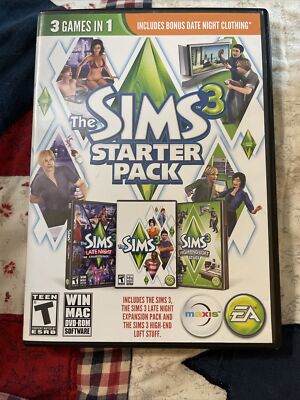 The Sims 3 Starter Pack - PC. Ships free￼ WIN MAC 14633731378| eBay