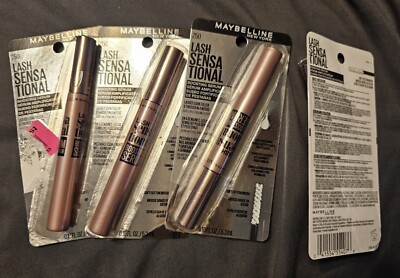 4 Pack Maybelline Lash Sensational Boosting Serum, 0.18 fl oz