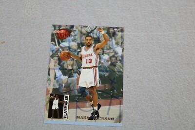 1992-93 Ultra Mark Jackson # 4 of 10 L.A. Clippers  Playmaker 