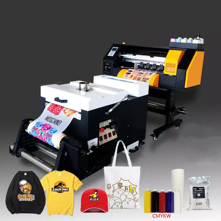 XP600 DTF Transfer Printer with Roll Feeder, A3 DTF — Wide Image