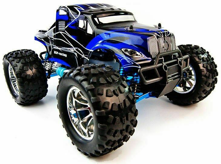 Big Rig Nitro Remote Control Monster Truck Version RC Car | eBay