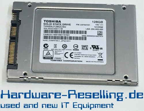 TOSHIBA 128GB THNSNJ128GCSU 2,5 ZOLL SATA SSD