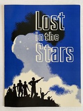 Kurt Weill "LOST IN THE STARS" Todd Duncan / Maxwell Anderson 1949 Program