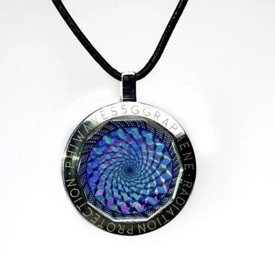 Phiwaves 5G Graphene Electromagnetic Wave Protection Pendant 