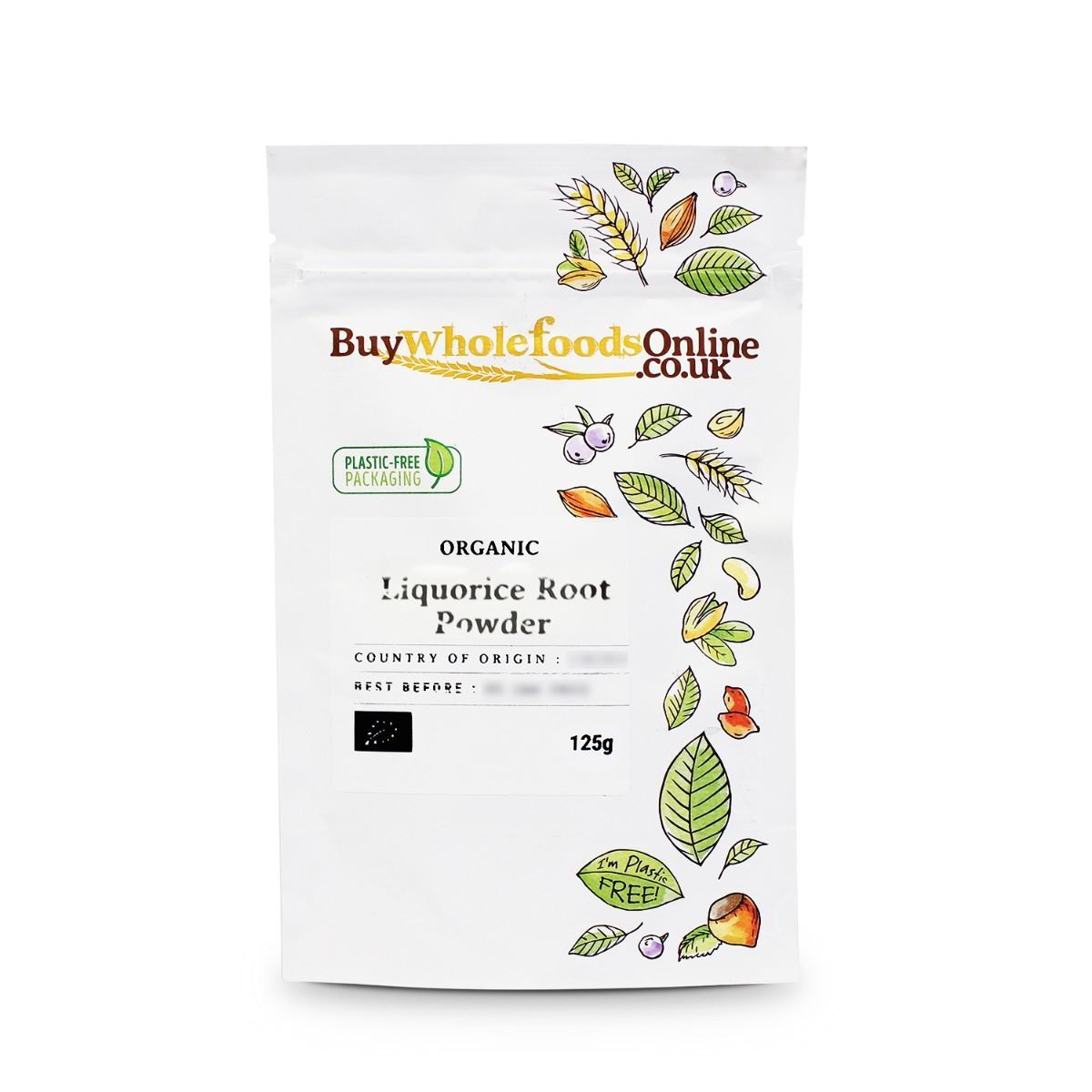 Organic Liquorice Root Powder 125g | BWFO | Free UK Mainland P&P
