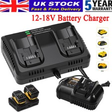 Rapid Charger for DeWalt DCB184 dcb183 18V XR Li-ion Slide Battery DCB200 DCB182
