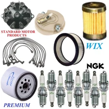 Tune Up Kit Filters Cap Wire Spark Plugs For CHEVROLET IMPALA V8 5.7L 1969-1974