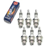 ZüNdkerzen Set Ngk 6X BR6HIX Iridium EntstöRt 12,7Mm Kurzgewinde Ø 14,0Mm, 3419