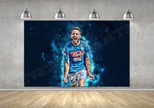 POSTER MERTENS NAPOLI STAMPA CARTA FOTOGRAFICA PROFESSIONALE