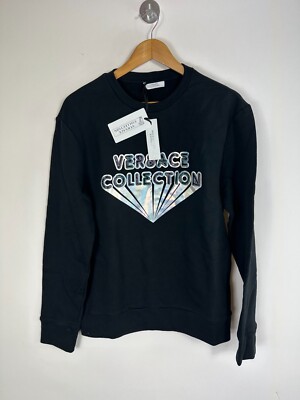 Authentic CLG Versace Collection V800821R  Sweatshirt Size S