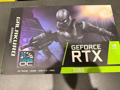 NVIDIA GeForce RTX 2060 GPU Ray Tracing 1-Click OC Used Graphics Card