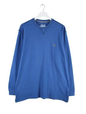 Chaps by Ralph Lauren Basic Sweater Blau L Herren