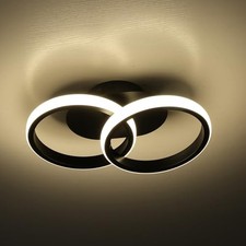 12V 11inch RV LED Ceiling Fixture, 12V RV Interior Light Fixture with On Off