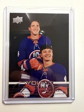 2025-26 Upper Deck Series 2 - Young Guns Matthew Schaefer Marc Gatcomb #499 (RC)