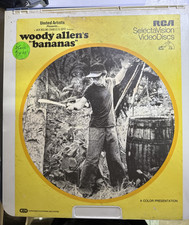 WOODY ALLEN BANANAS" - CED/LASERDISC - UNTESTED