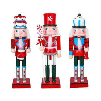 Weihnachten Nussknacker Figur 25 cm hoch stehend kreativ Unikat Weihnachtspuppe