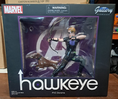 Marvel Gallery Comic Hawkeye PVC Statue- NEW