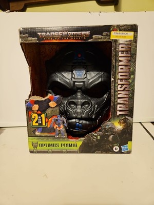 Transformers Rise of the Beasts Optimus Primal 2-in-1  Converting Mask