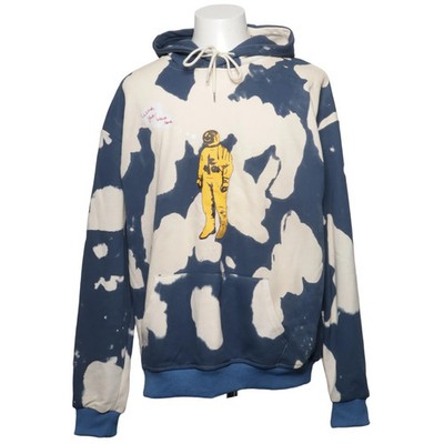 Four Cactus, Kapuzenpullover, Größe: 2XL, Blau/Weiß, Baumwolle/Polyester #xIE