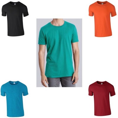 Gildan Softstyle Herren T- Shirt Rundhals Baumwolle S bis 4XL